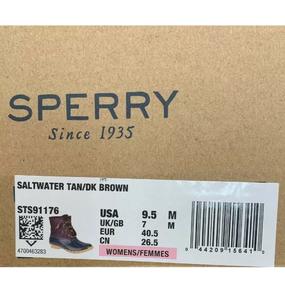 Sperry Top-Sider Women's  Boots Dark Brown 9.5 M - Picture 7 of 12